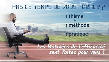 Les matinées de l'efficacité Les matinées de l'efficacité