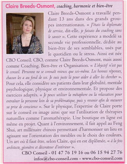 Claire Breeds, femme emblématique.