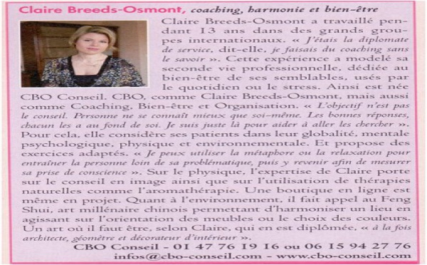 Claire Breeds, femme emblématique.
